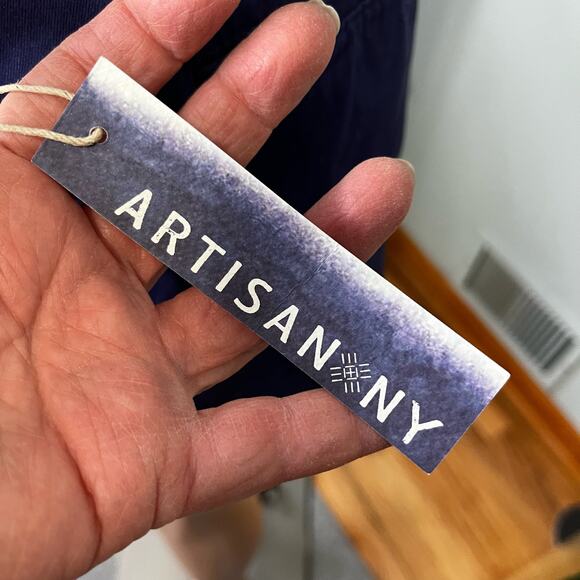 Artisan NY Womens Lace Tie Shorts 12 New With Tags! Preppy Fun Beachy Camping - Picture 4 of 4